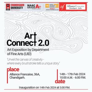 Exhibition : Art Connect 2.0 by Chandigarh University